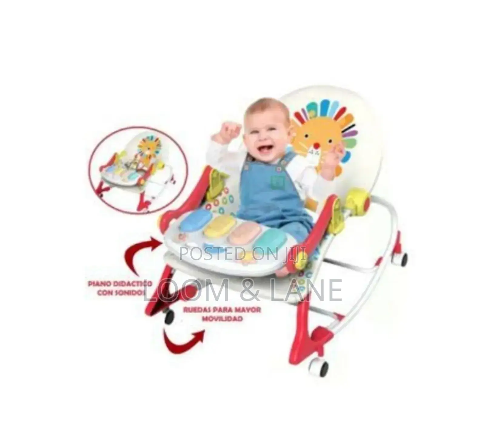 Multi-Functional Colorful Comfortable Baby Music Chair