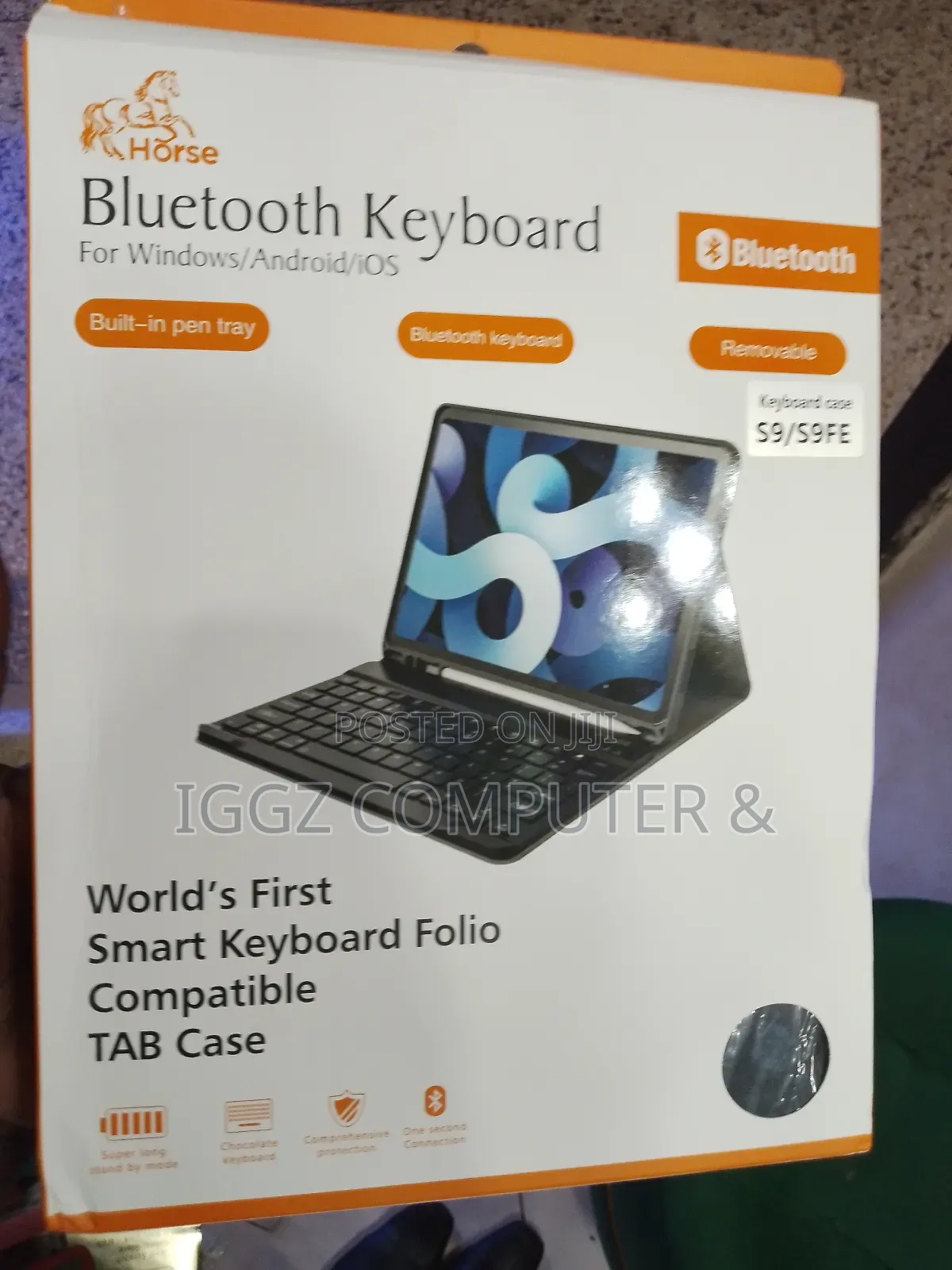 Bluetooth Keyboard for Samsung S9/S9fe Tab