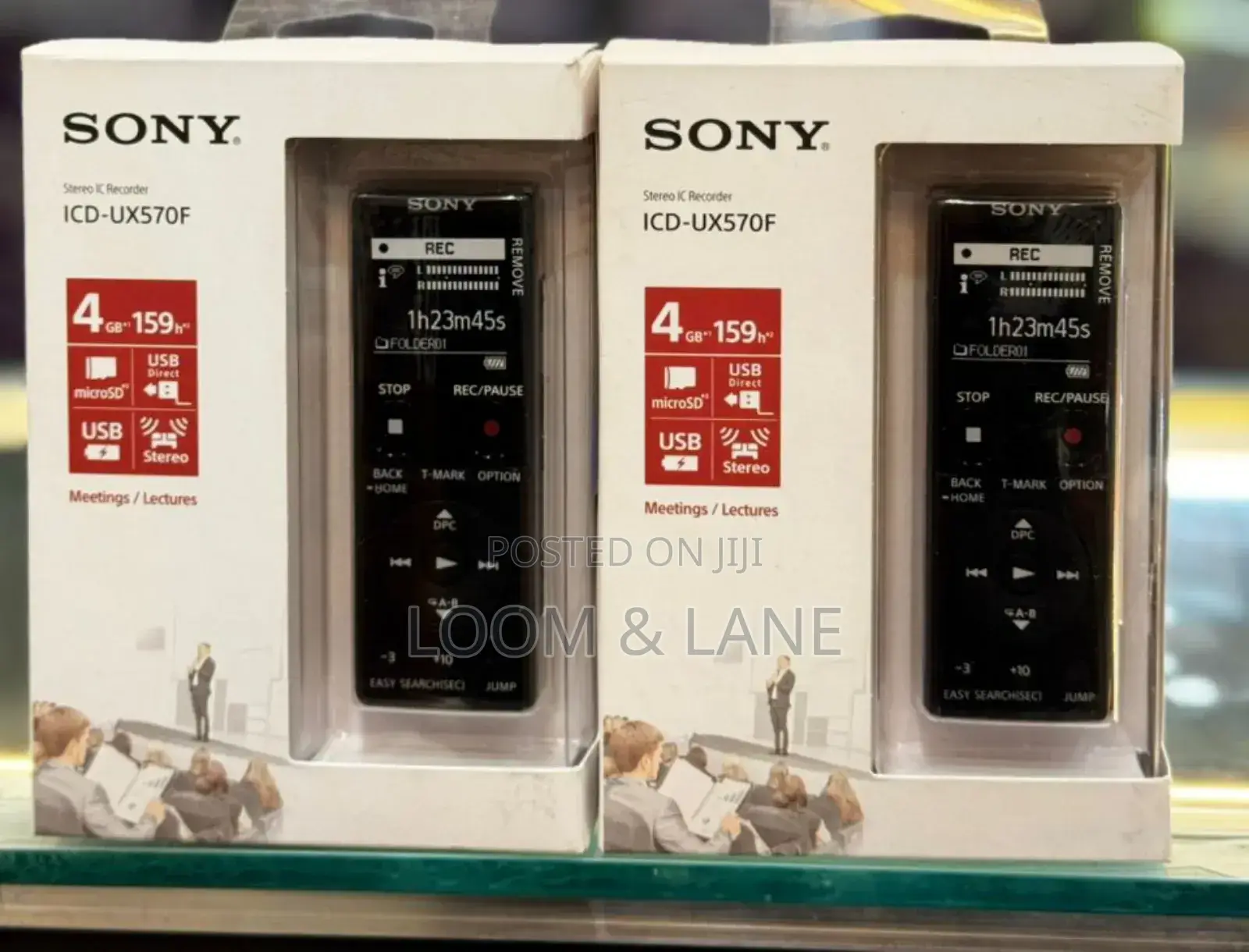 Sony Stereo IC Recorder UX570F