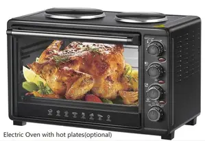 Boma 50litres Electric Grill Oven Cooker With 2 Hot Plates