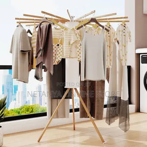 Foldable Clothes Tripod Drying Rack