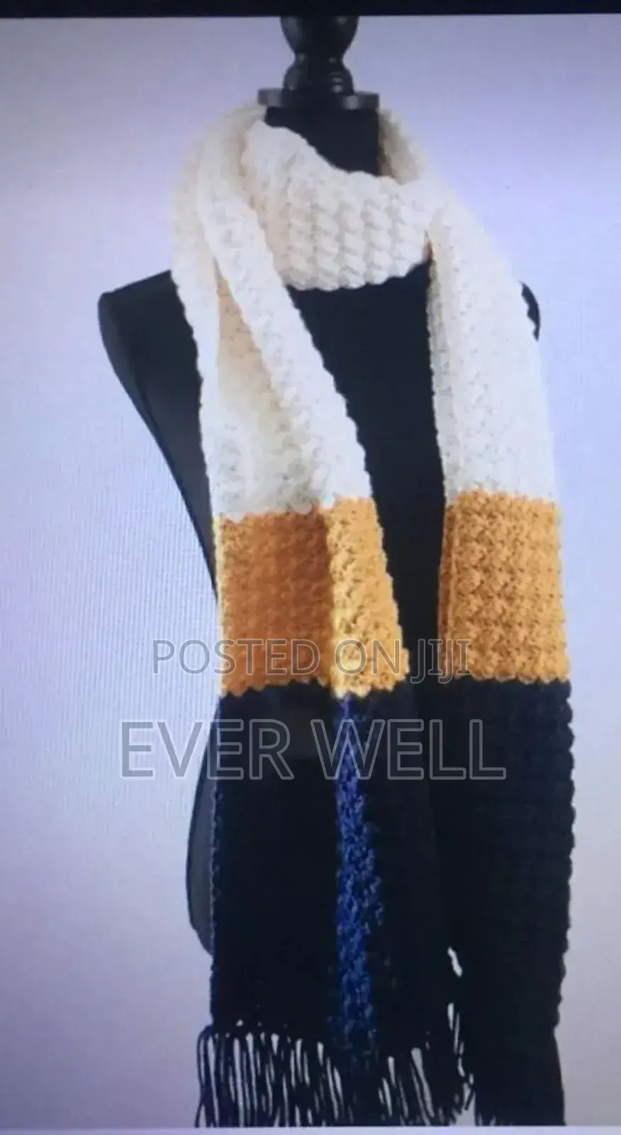 Trendy Crotchet Scarf