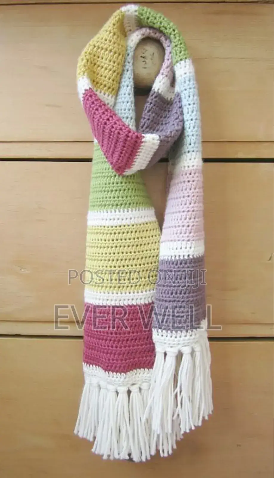 Trendy Crotchet Scarf