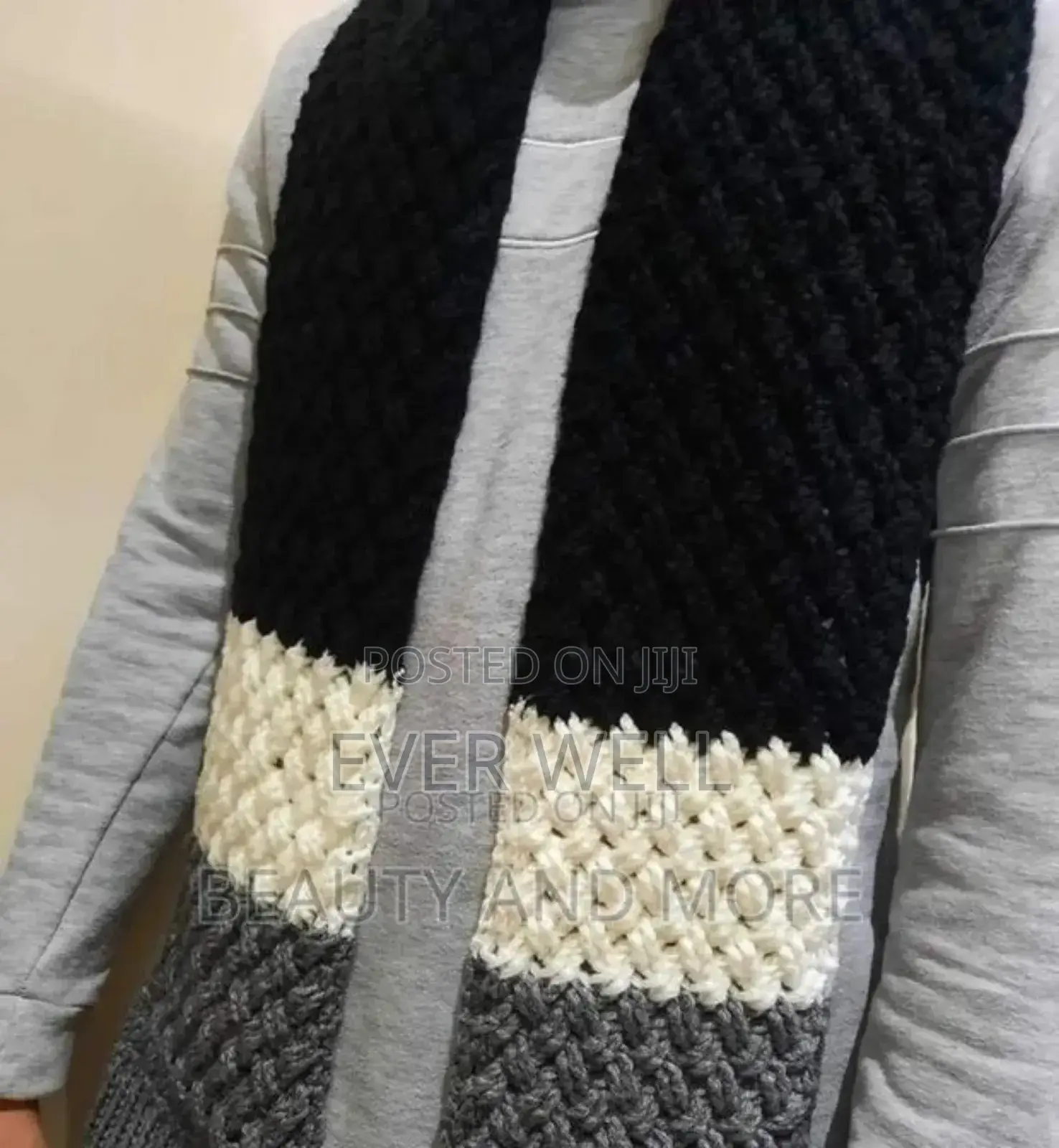 Trendy Crotchet Scarf