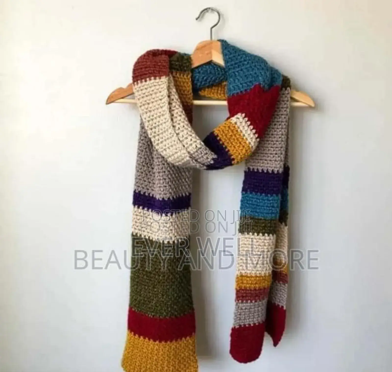 Trendy Crotchet Scarf