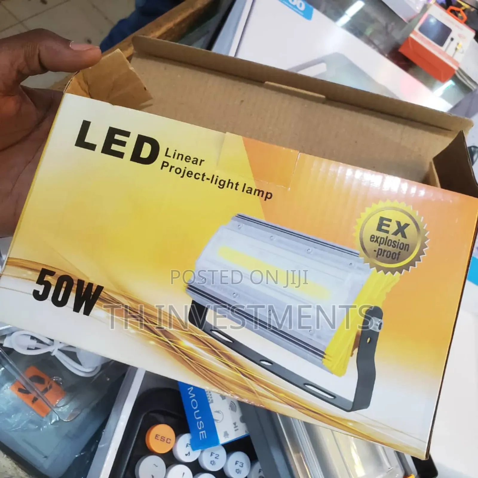 50W Floodlight Outdoor Waterproof Spotlight Construction