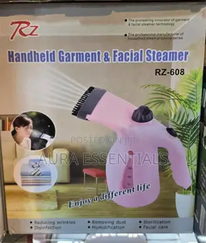 2 in 1 RZ Handheld Garment and Facial Steamer