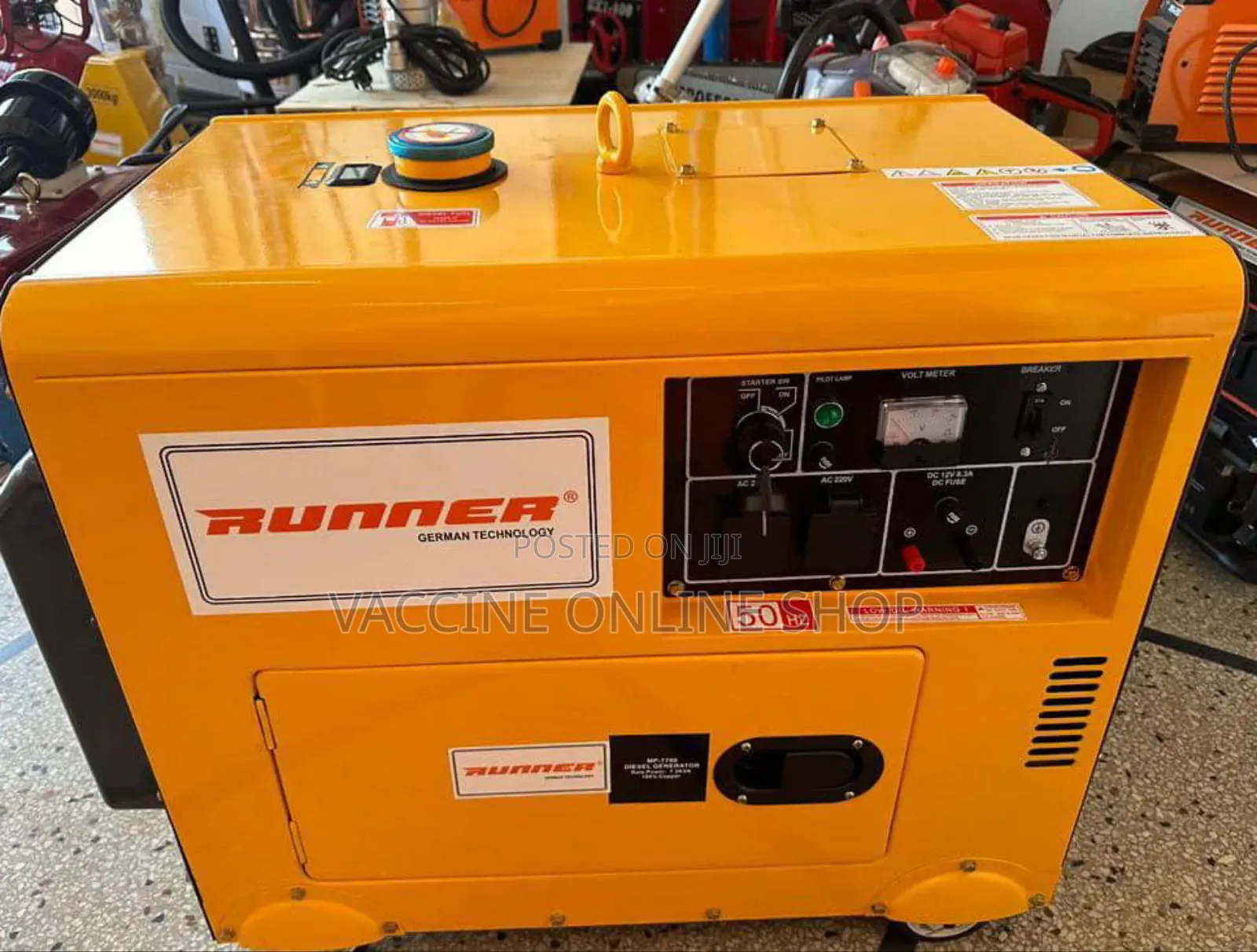 Runner - 7.5kva Stand by Generator