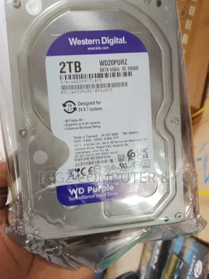 Western Digital 2tb Surveillence Hard Drive