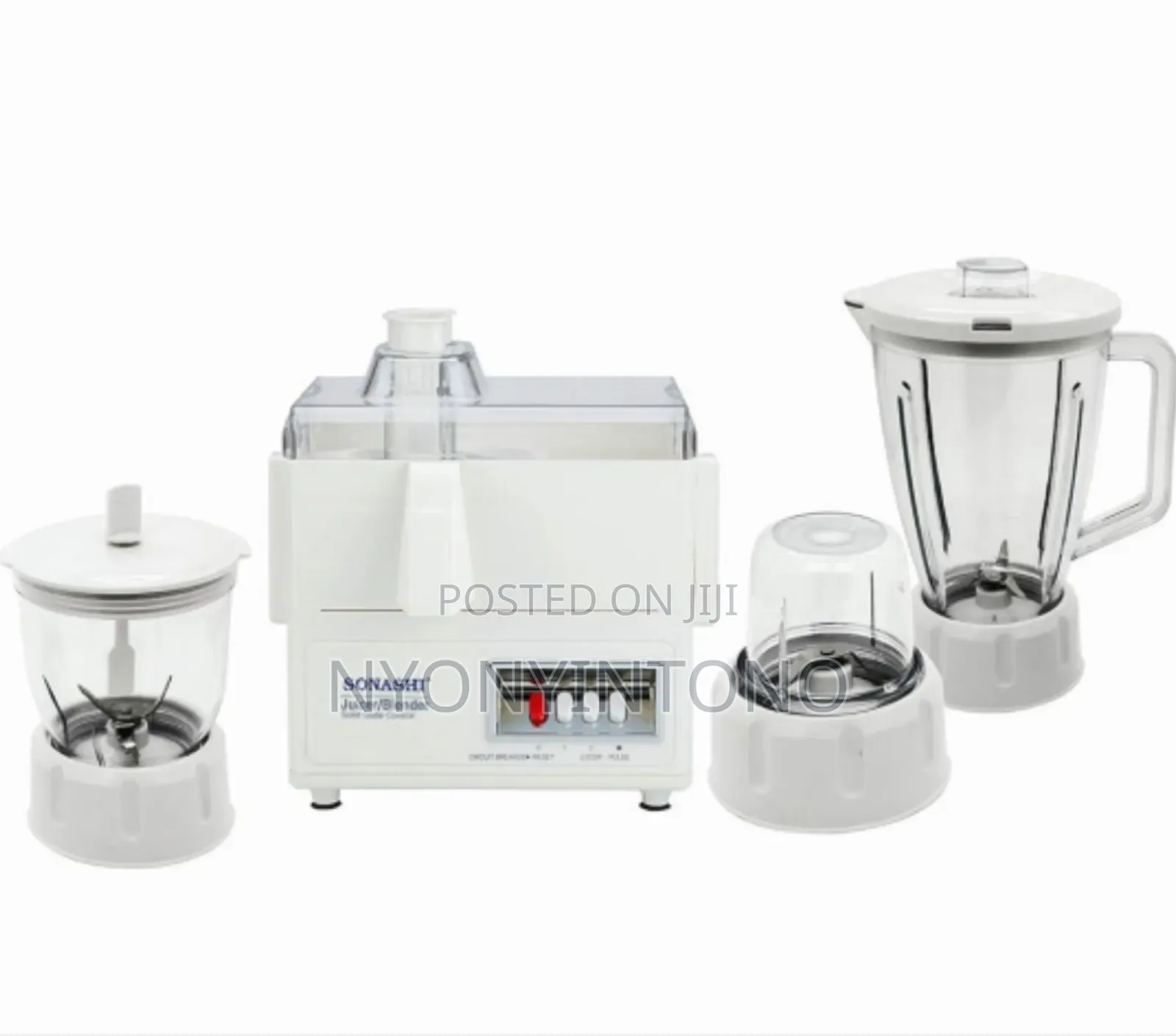 Sonashi 4 in 1 Juicer, Blender ,Mincer and Grinder
