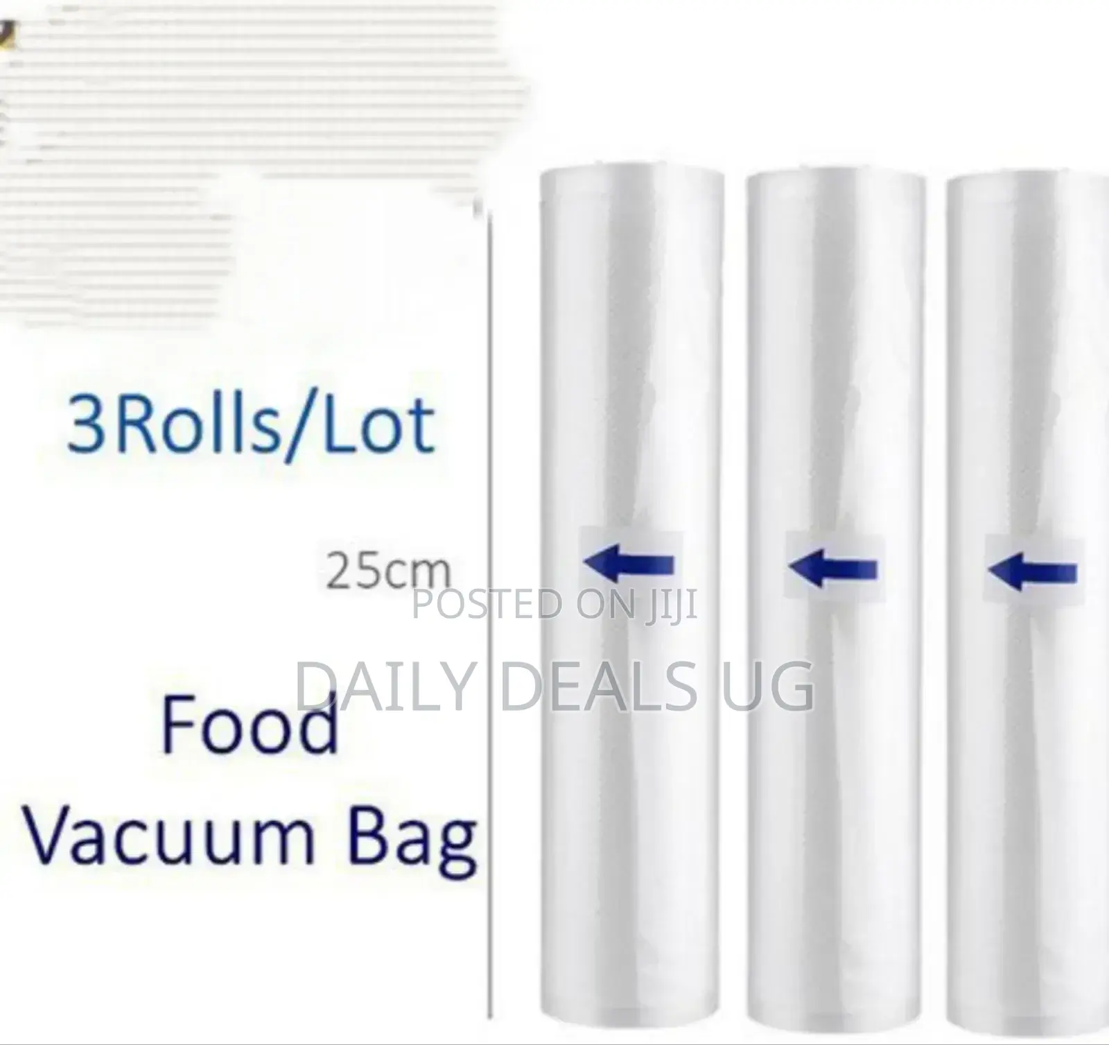 3 Rolls Food Vacuum Bag
