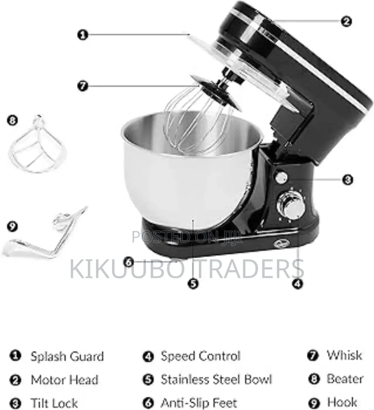 1000w Electric Stand Mixer