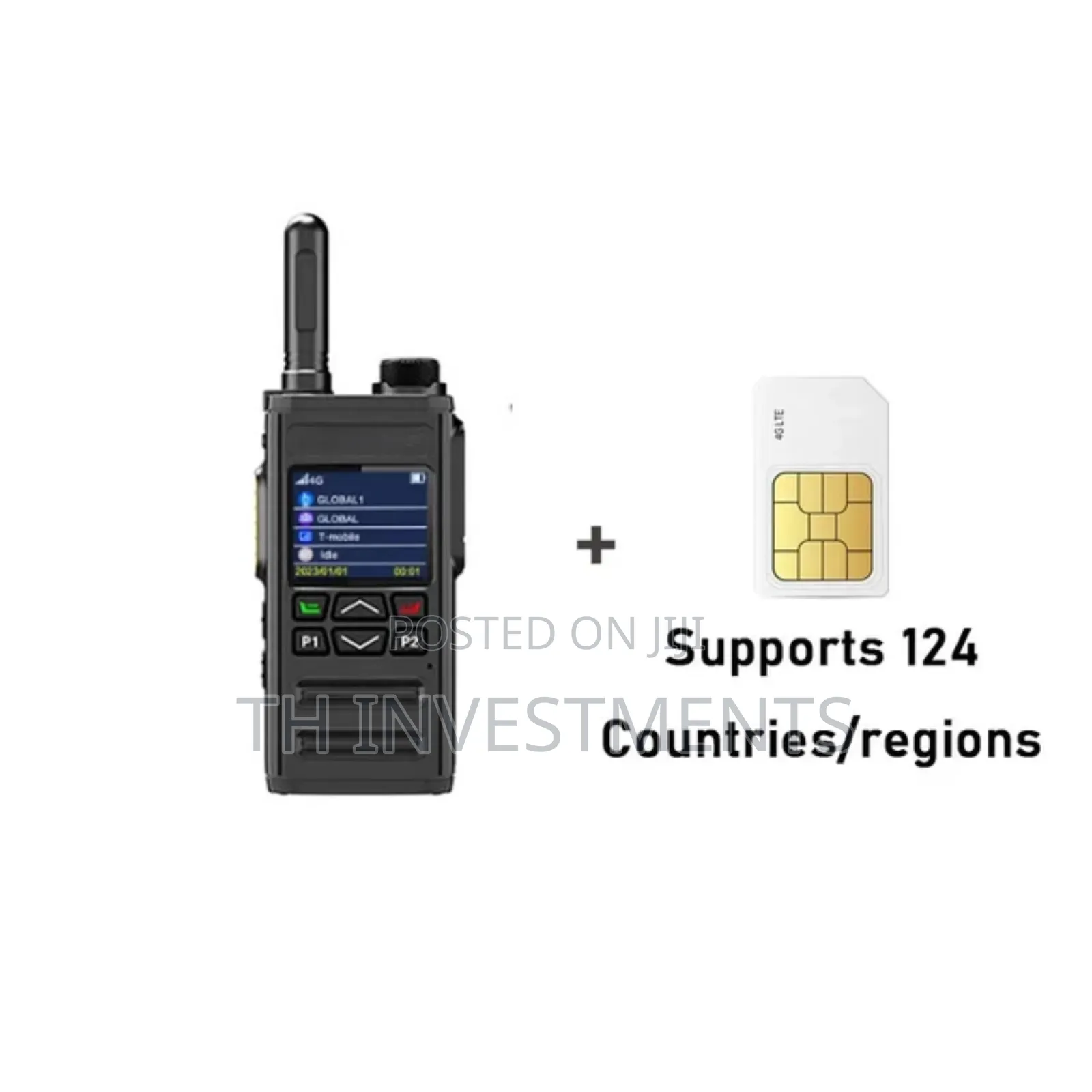 Global 4G Long Range Handheld Walktakies 5000KM