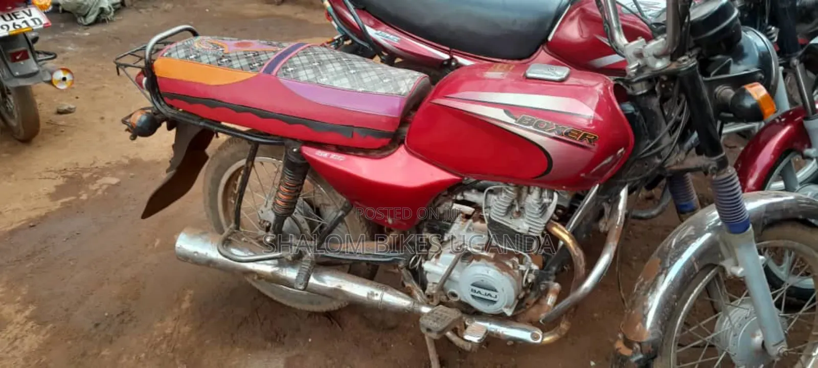 Bajaj Boxer 100 2016 Red