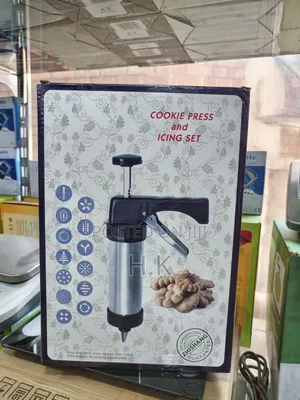 Cookie Press and Icing Set.
