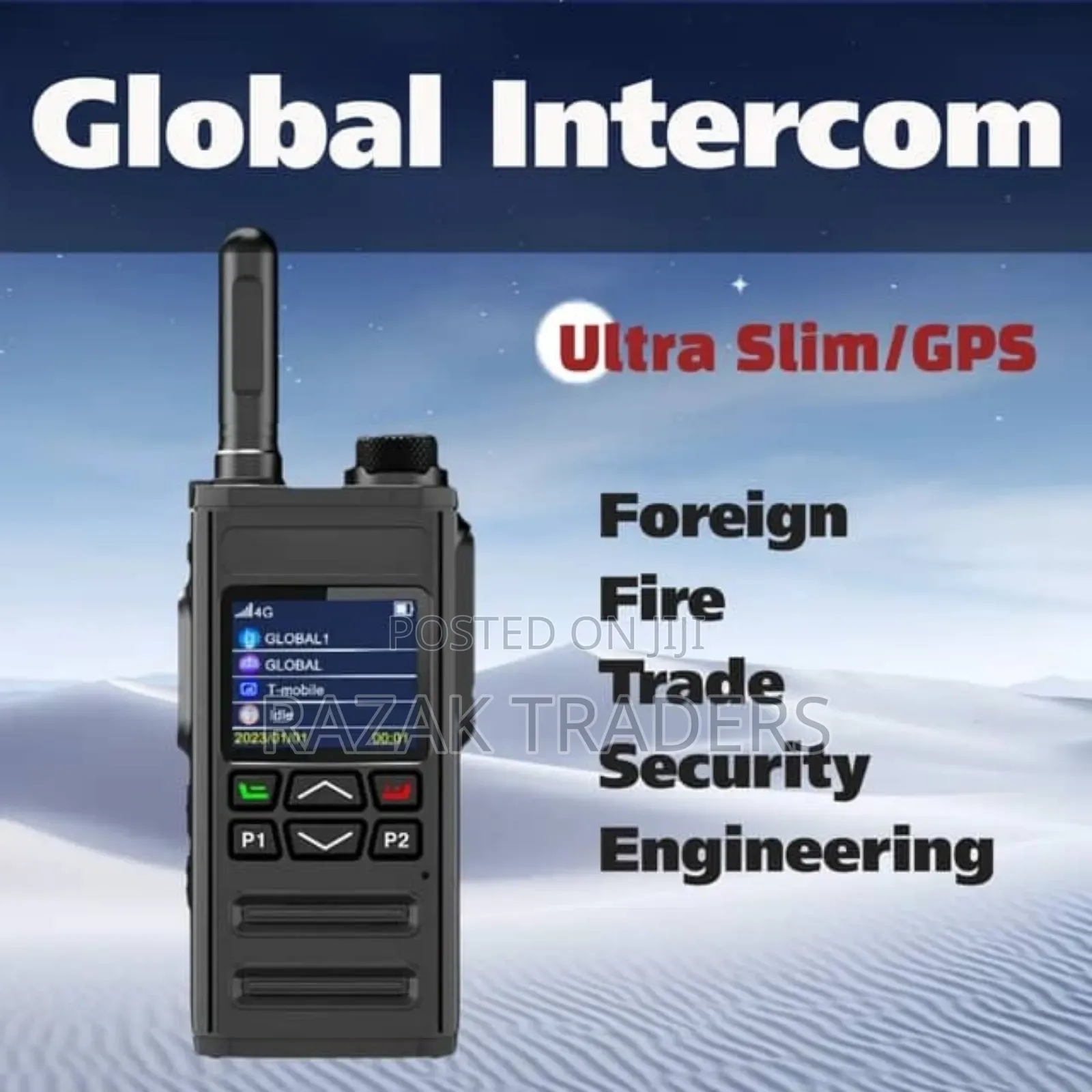 Long Range Simcard 4G Walktalkies Per Pair