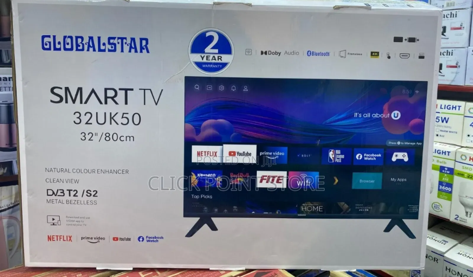 Globalstar Smart Tv 32 Inch / Smart 32" Tv Gsuk32