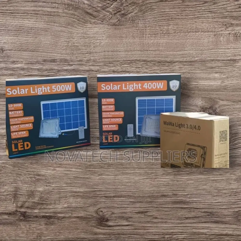 5.0/400w Blue Carbon Solar Flood Light