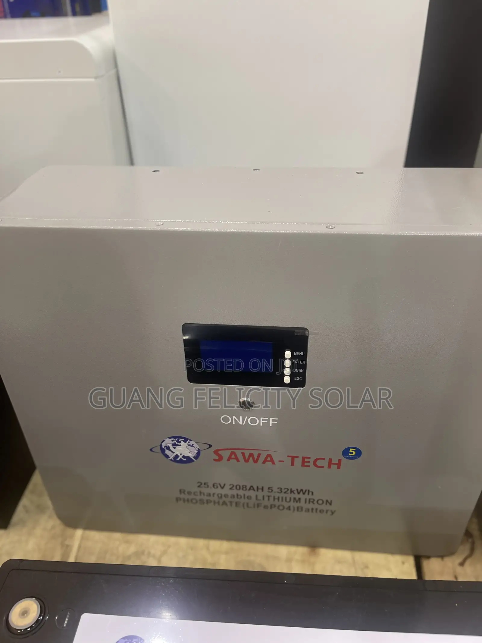 5.32kwh 208ah 24v Lithium Ion Phosphate Battery