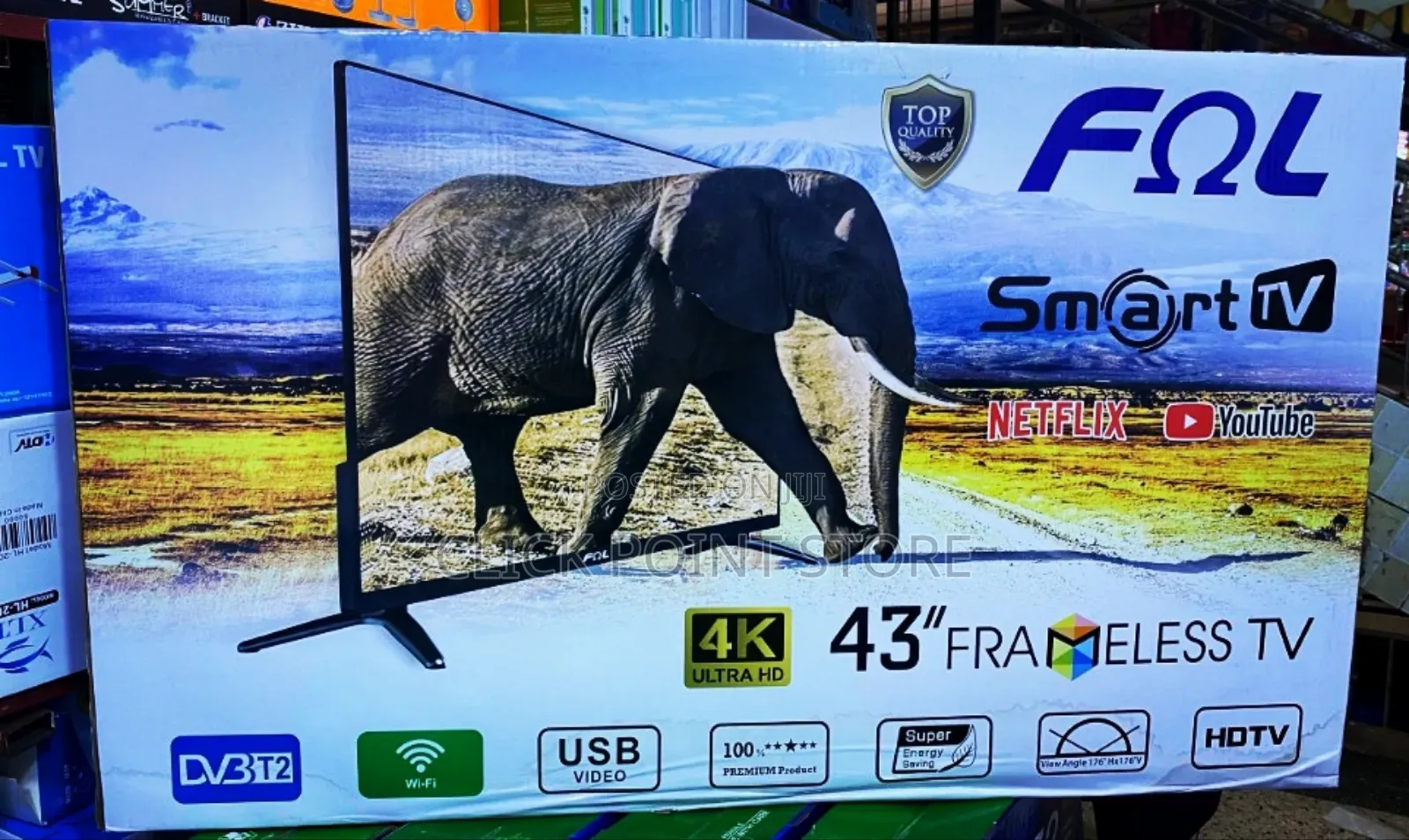 Fol Smart Digital Tv With Android 43" / Smart Tv 43 Inch