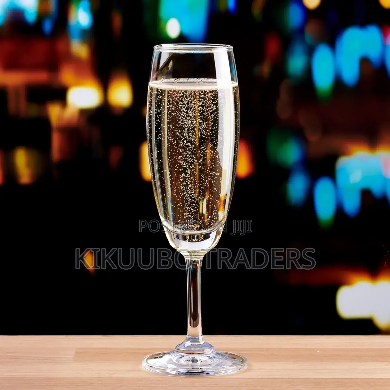 6pcs Long Stem Champagne Glasses