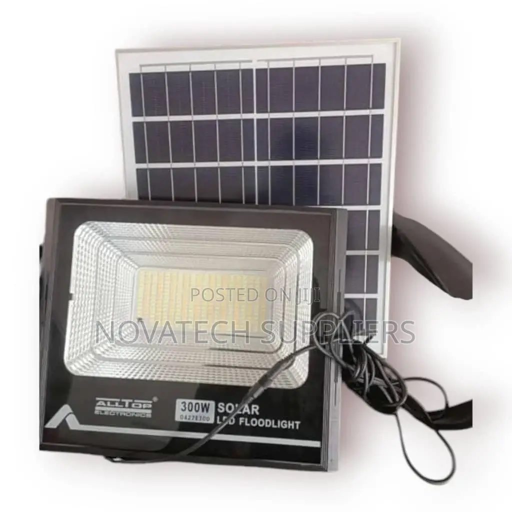 300W LED Solar Flood Lights/ 12 Hours Lighting.