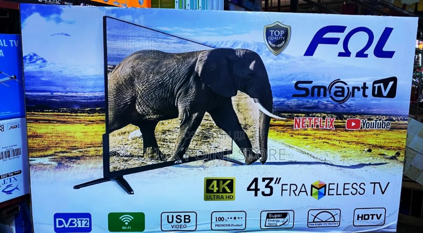 FHD Tv 43 Inch Fol Smart Digital Android Tv / 43" Tv