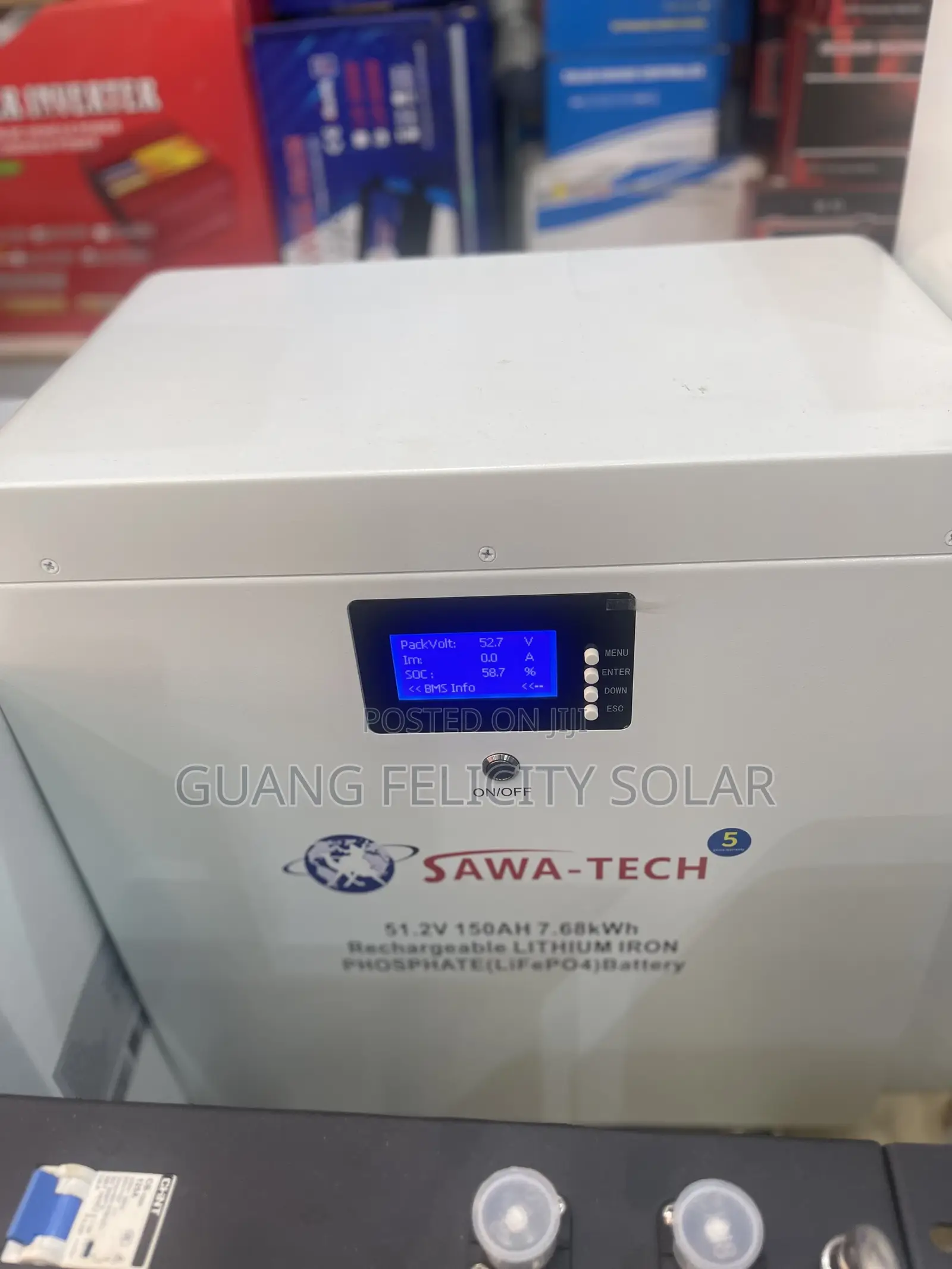 7.5kwh 150ah 48v Lithium Ion Phosphate Battery