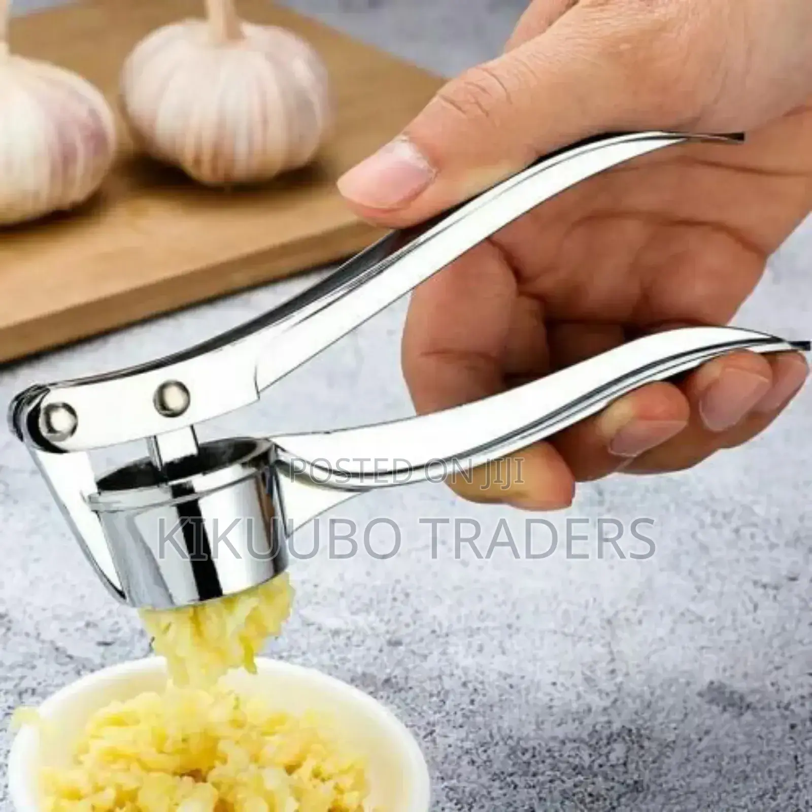 Portable Garlic Press