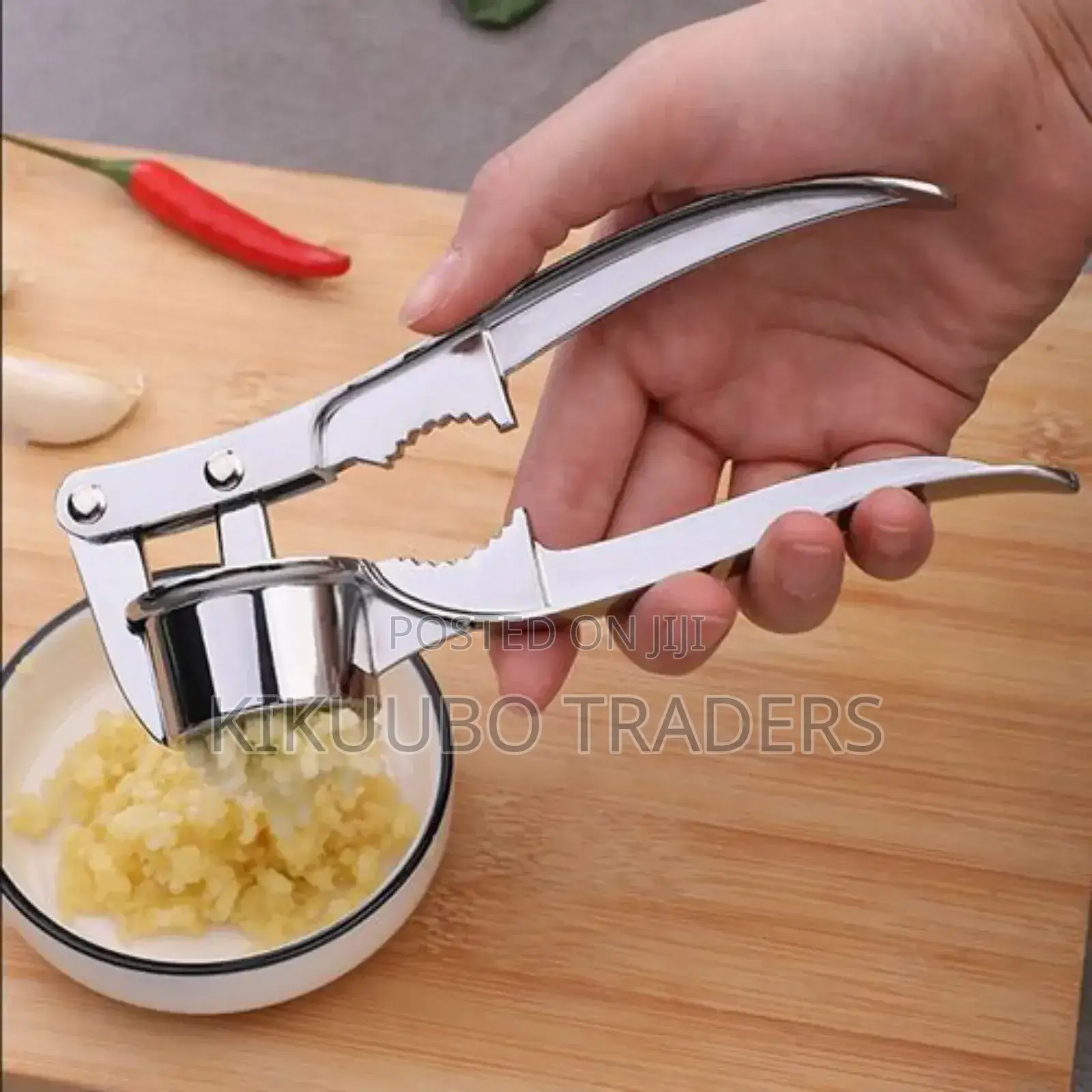 Portable Garlic Press