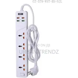 Winningstar 8 Ways Strip 4 USB Port Extension Power Socket