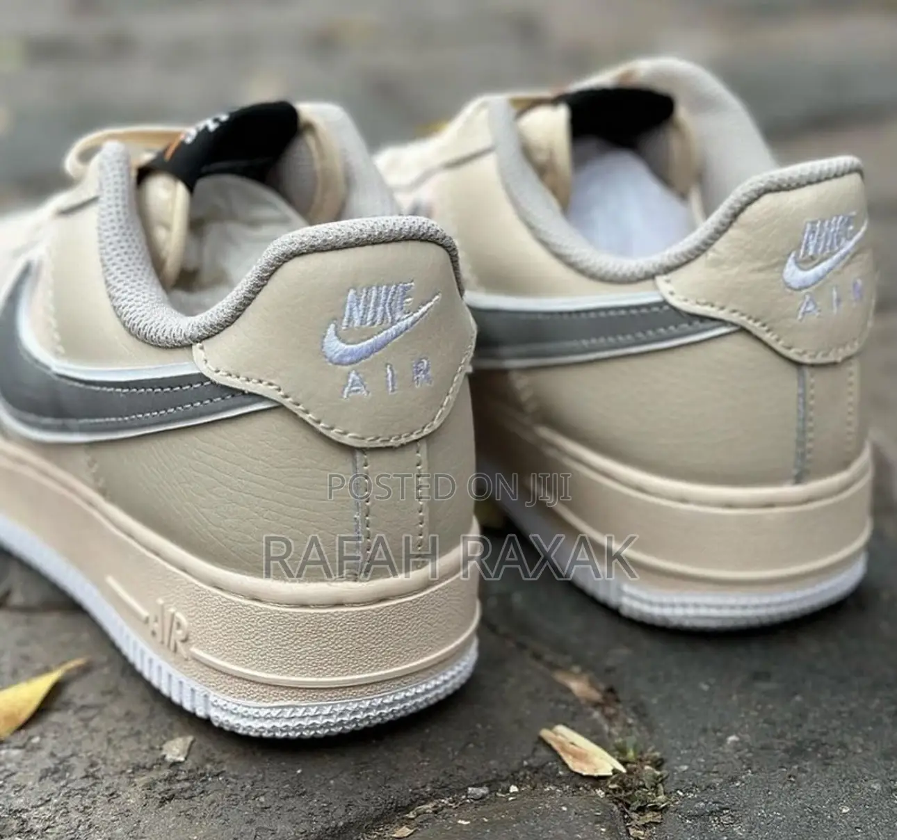 Nike Air Force 1 Low Beige Casual Sneakers