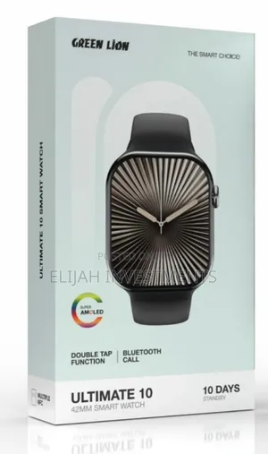 Original Quality Green Lion Ultimate 42mm Black