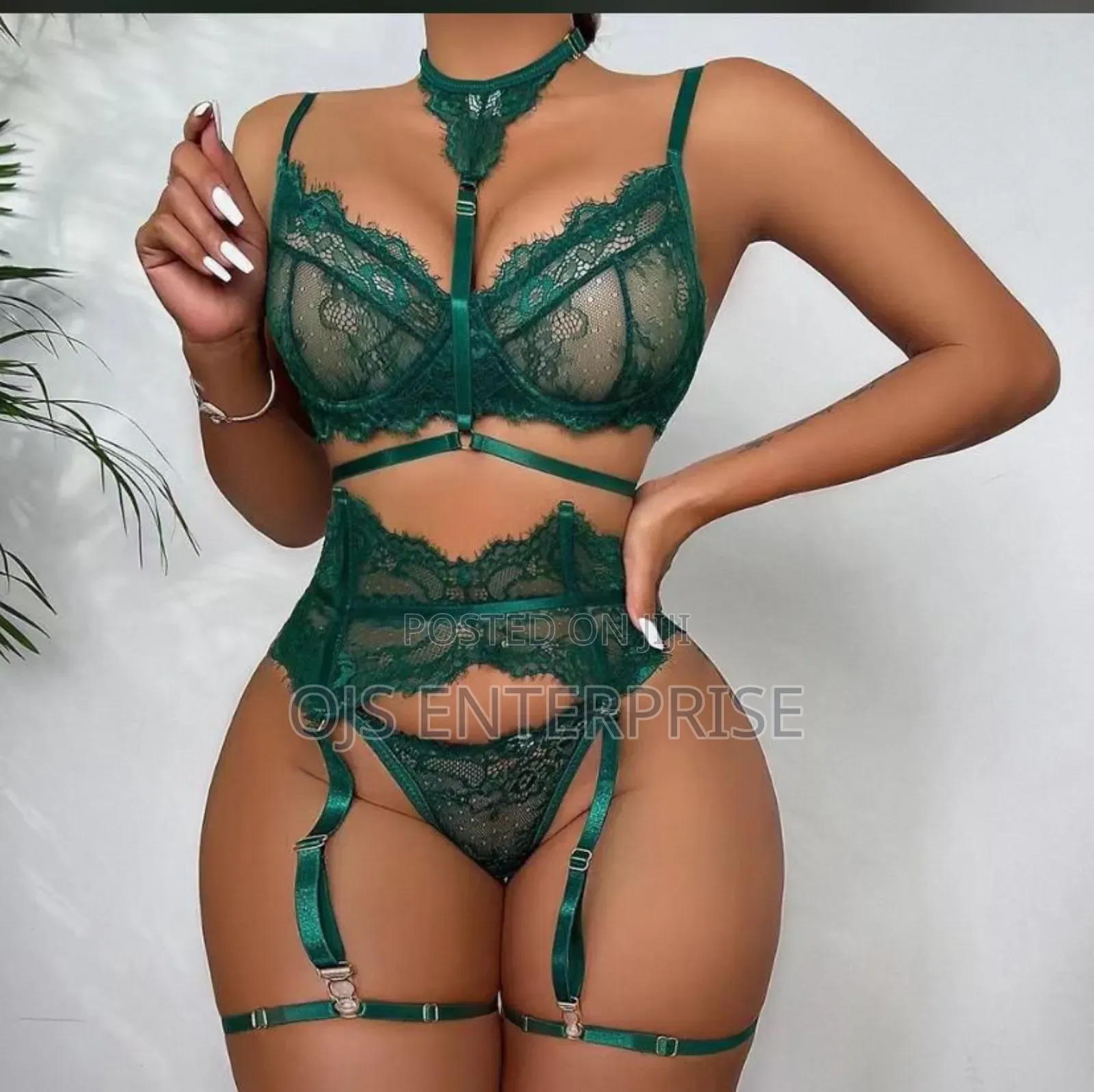 Chain and Laced Lingerie