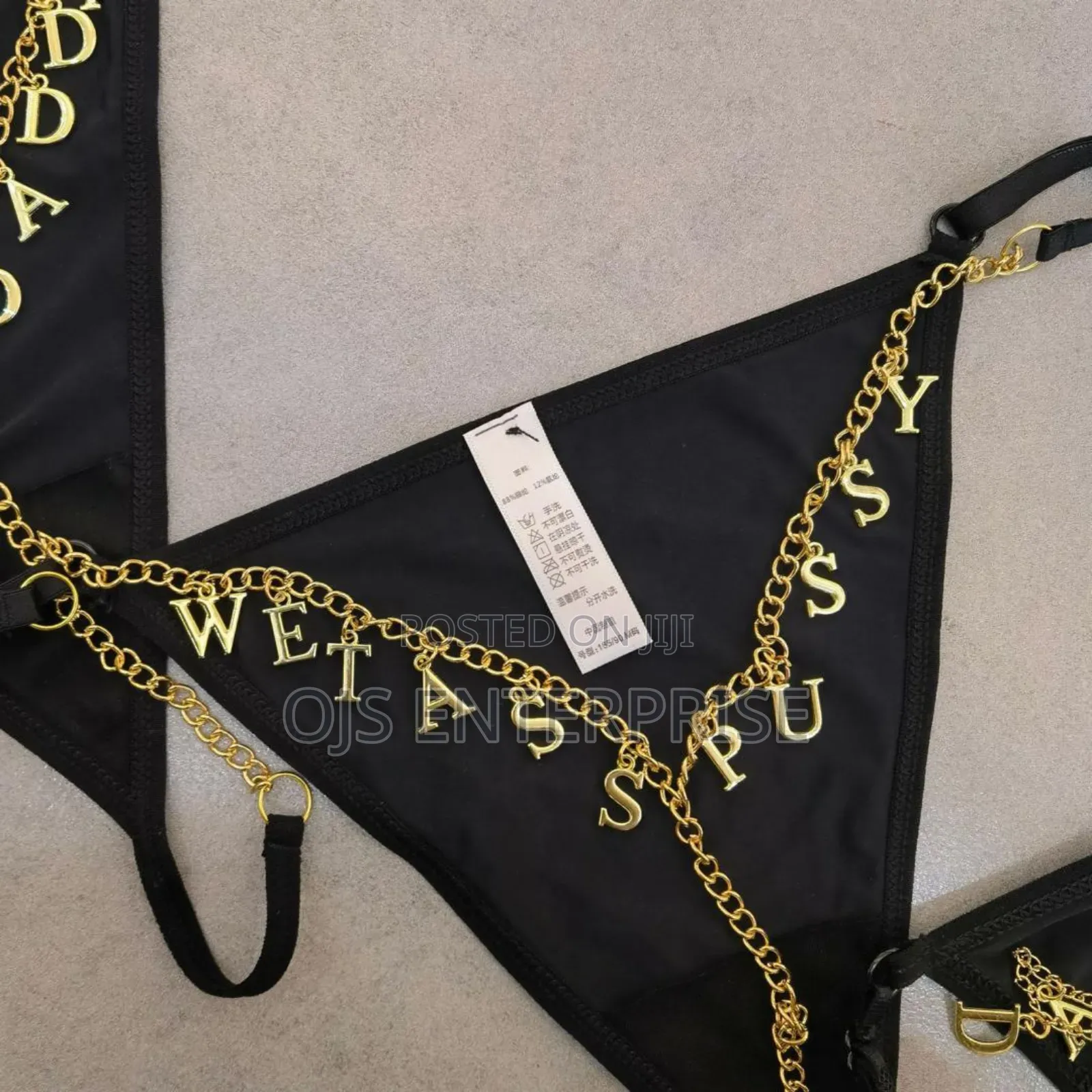 Chain and Laced Lingerie