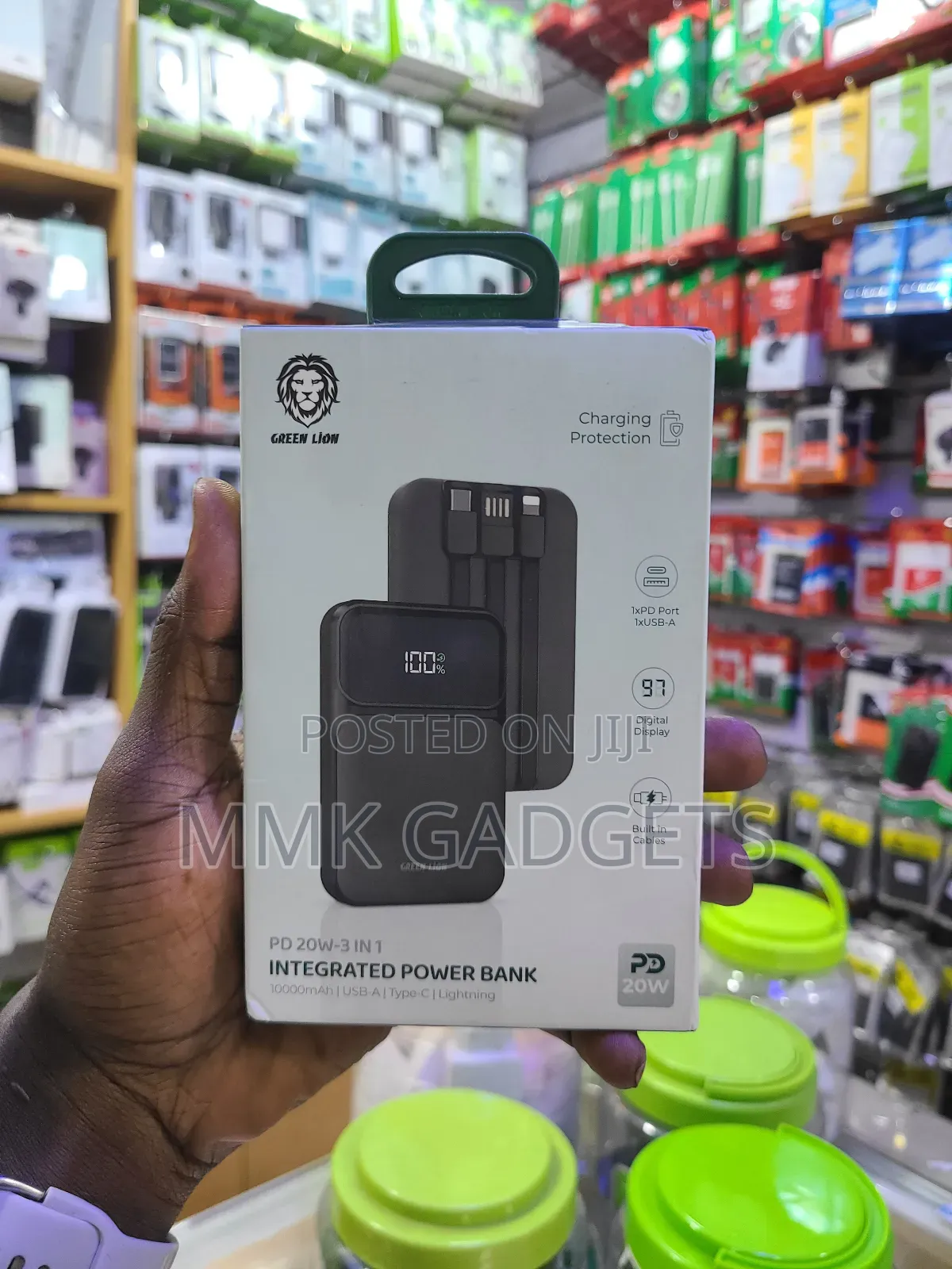 Greenlion Intergretable Powerbank