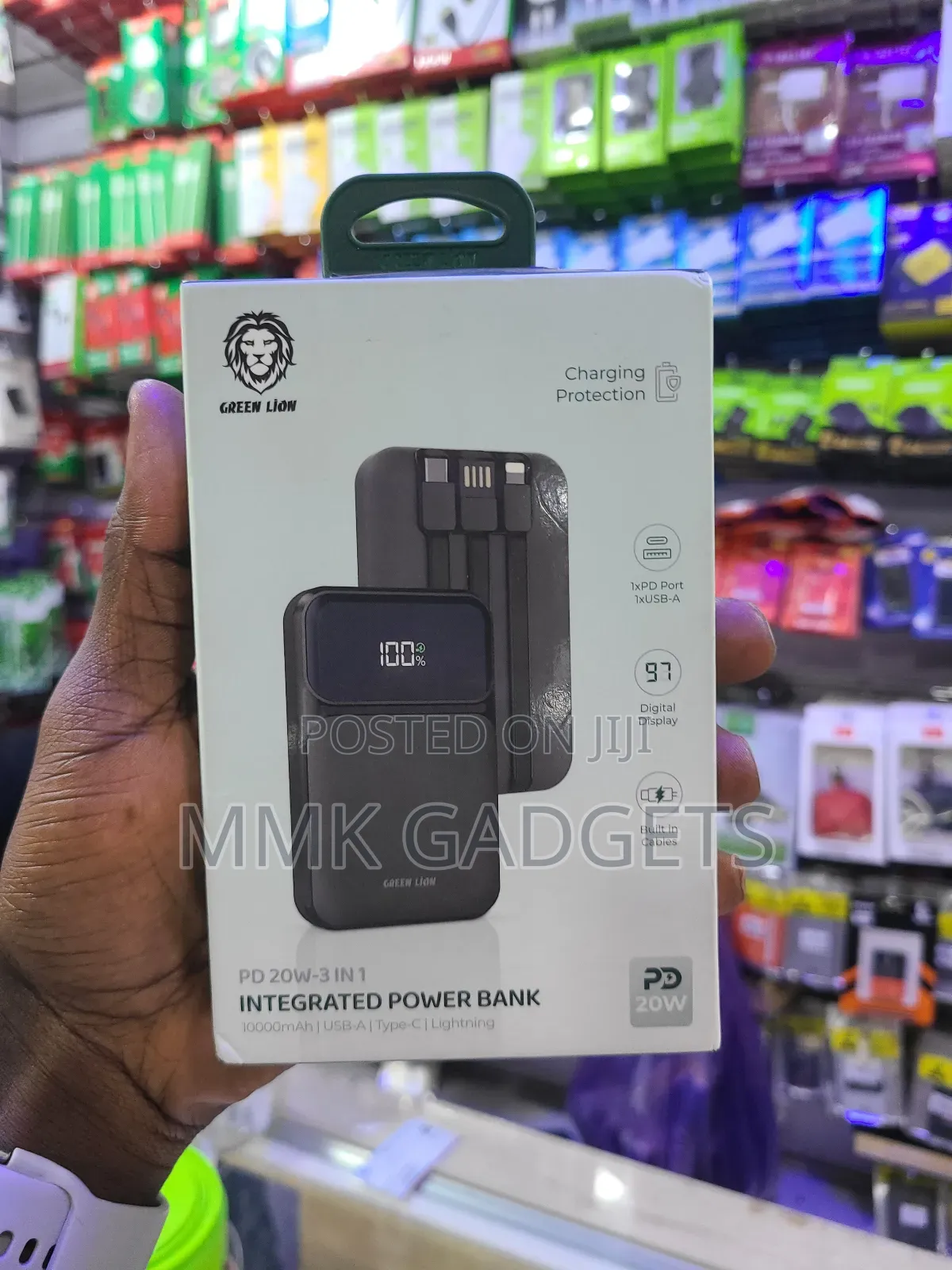 Greenlion Intergretable Powerbank