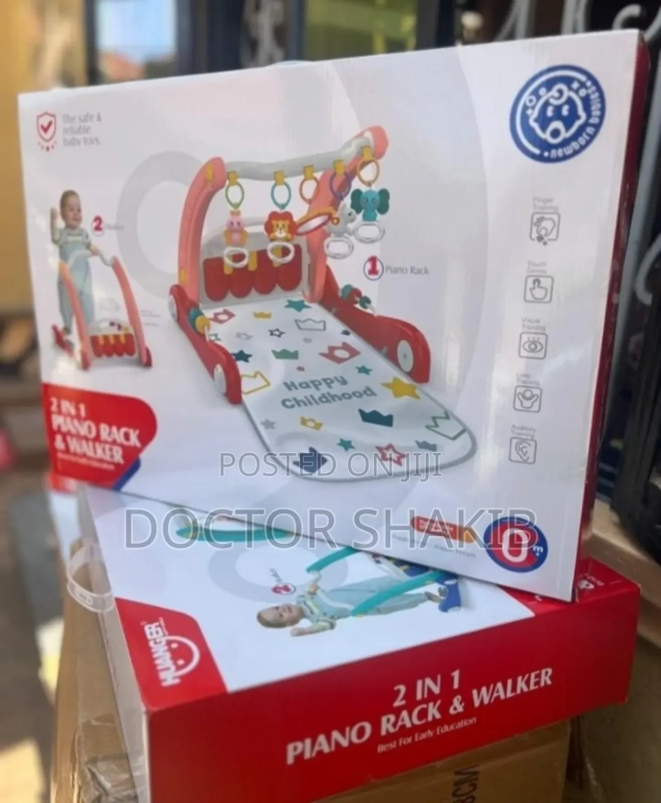 Unique 2 in 1 Kids Piano Rack and Walker