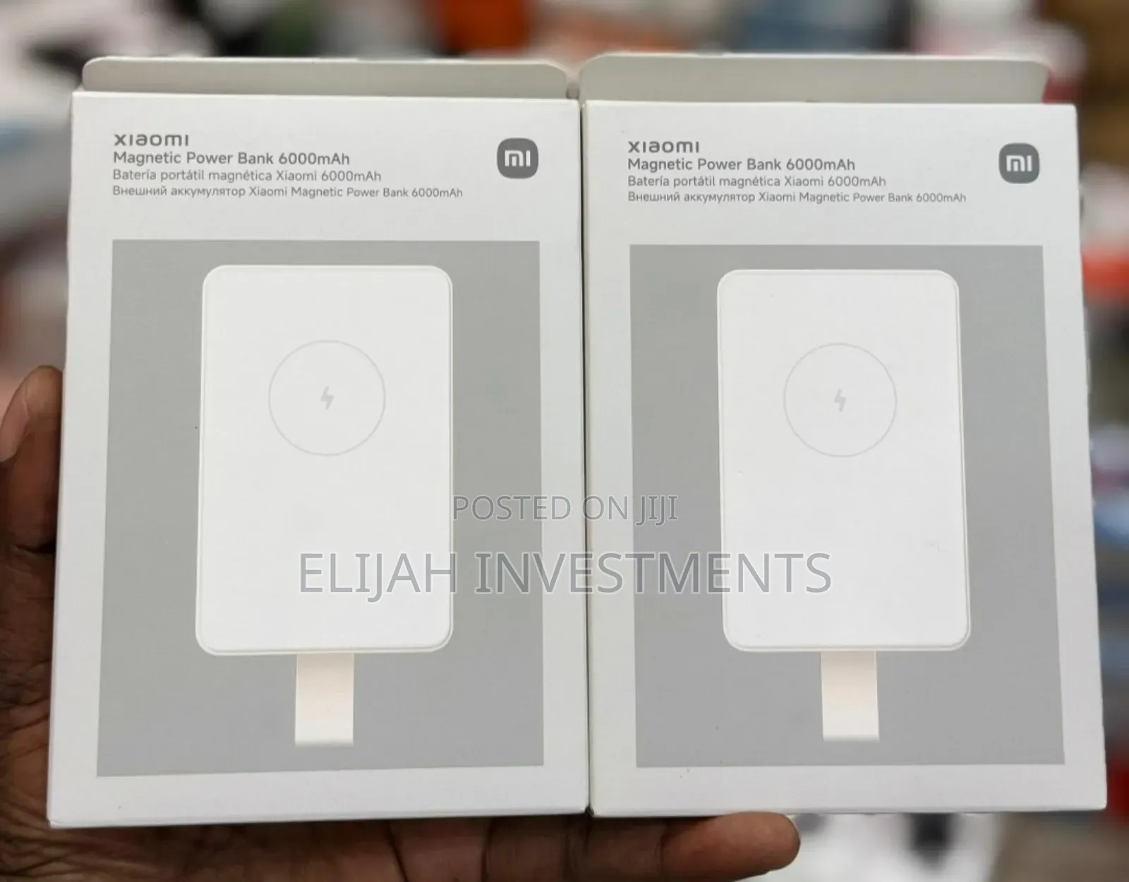 Original Xiaomi Magnetic Power Bank 6000 Mah