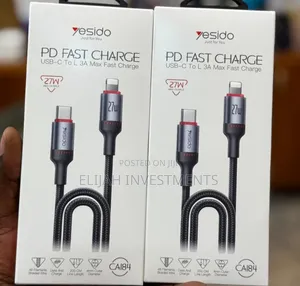Original Quality Yesido USB C to Lightning 27W