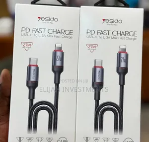 Original Quality Yesido USB C to Lightning 27W