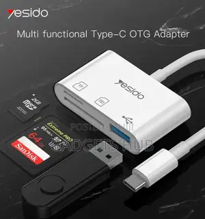 3 in 1 Type C SD TF Card Reader