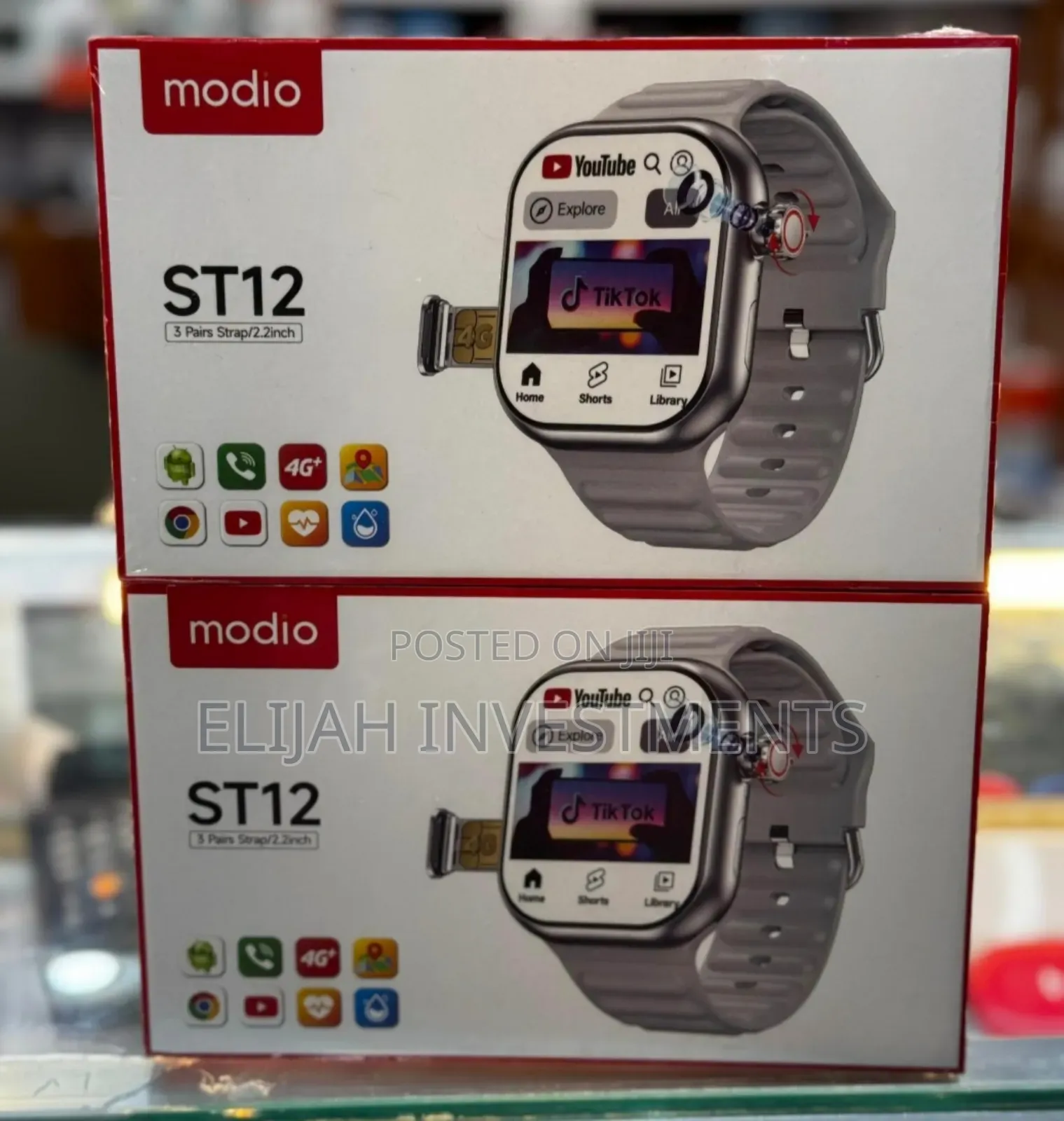 Original Quality Modio ST12 4G Smart Watch