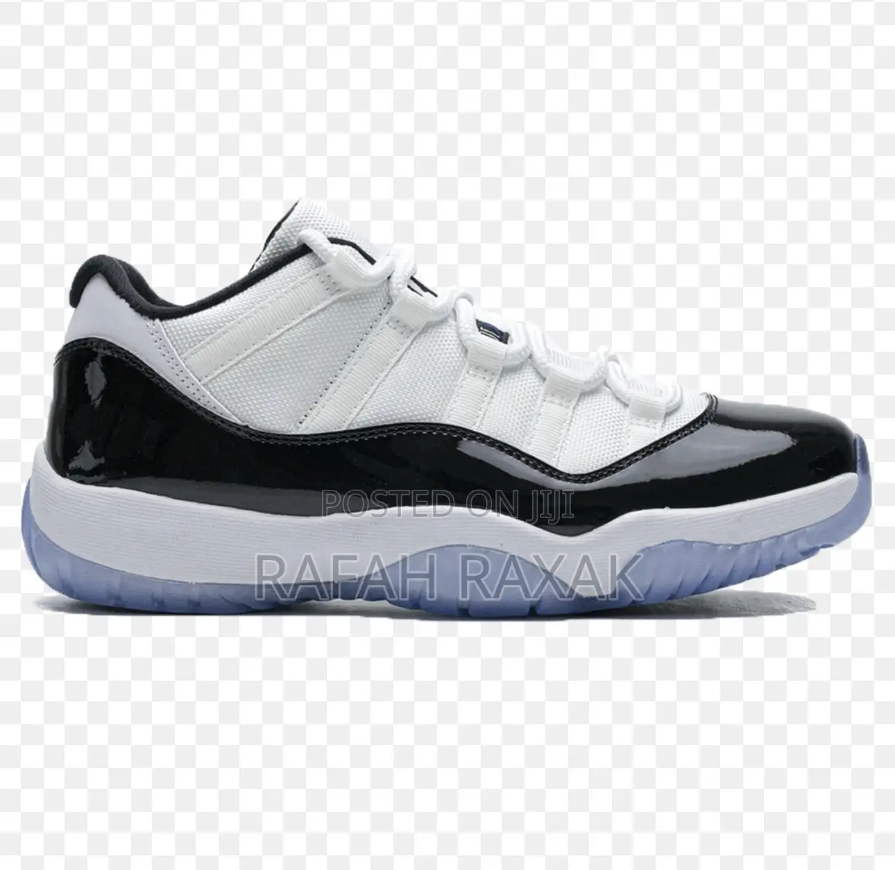 Unisex Nike Air Jordan 11 Low Concord Black/White Sneaker