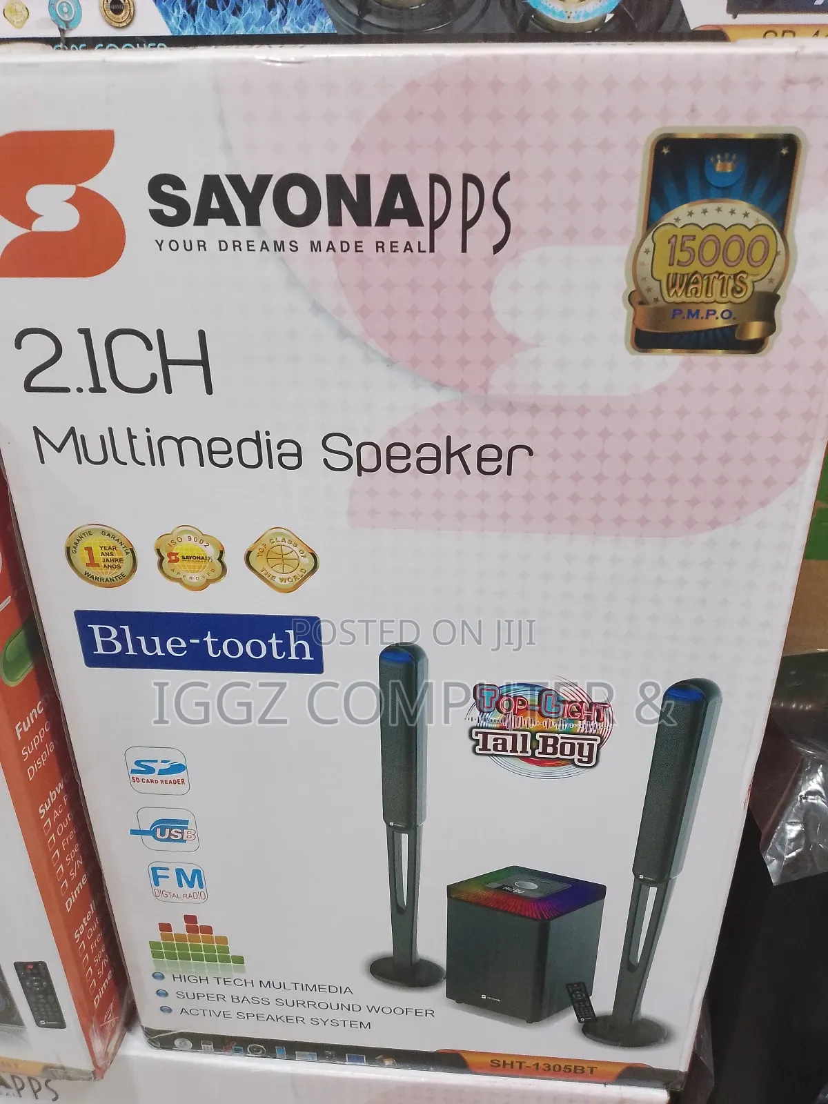 Sayona 2.1channel Multimedia Speaker
