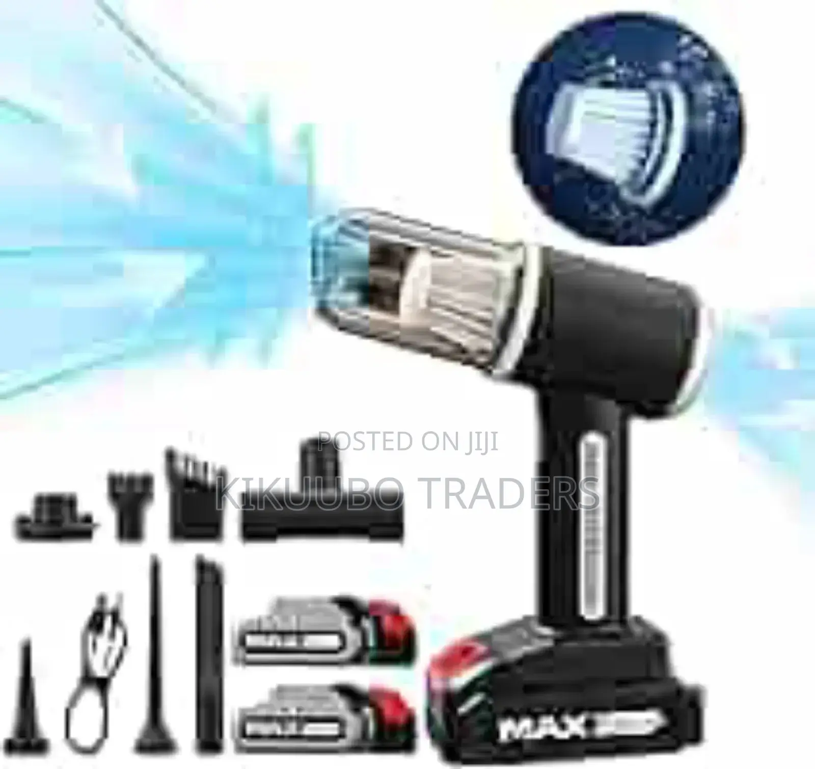 Wireless Car Mounted Vacuum Cleaner