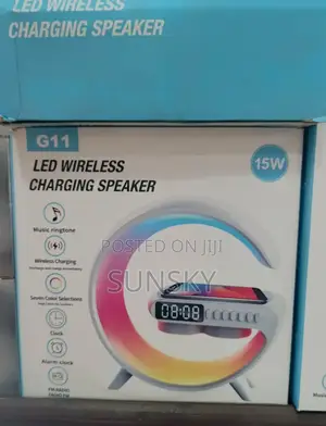 Photo - 3in1 Table Light, Bluetooth Speaker With Wireless Charger