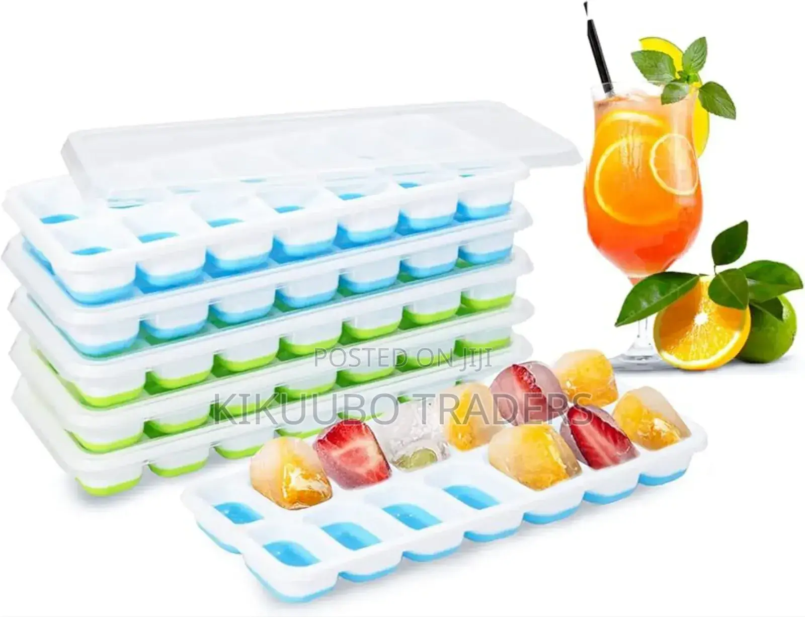 Silicone Ice Cube Tray