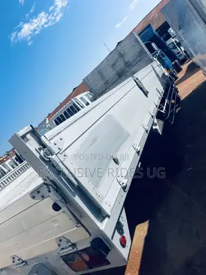 Isuzu Truck. Double Light 1998 White