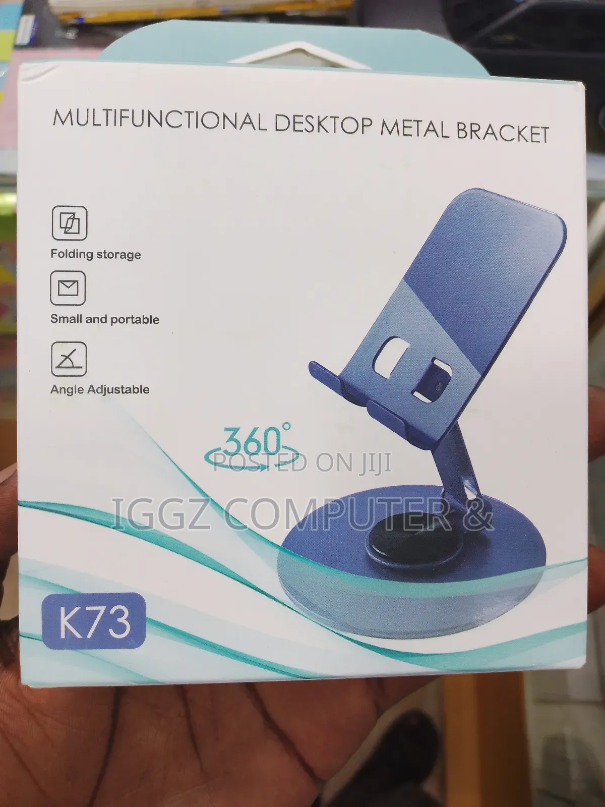 Multifunctional Desktop Metal Bracket